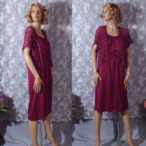 Vintage 70s Dress 1970s Disco Studio 54 Cocktail Summer Retro Floral Size Medium